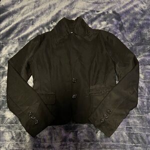 New Look Black Cropped Blazer